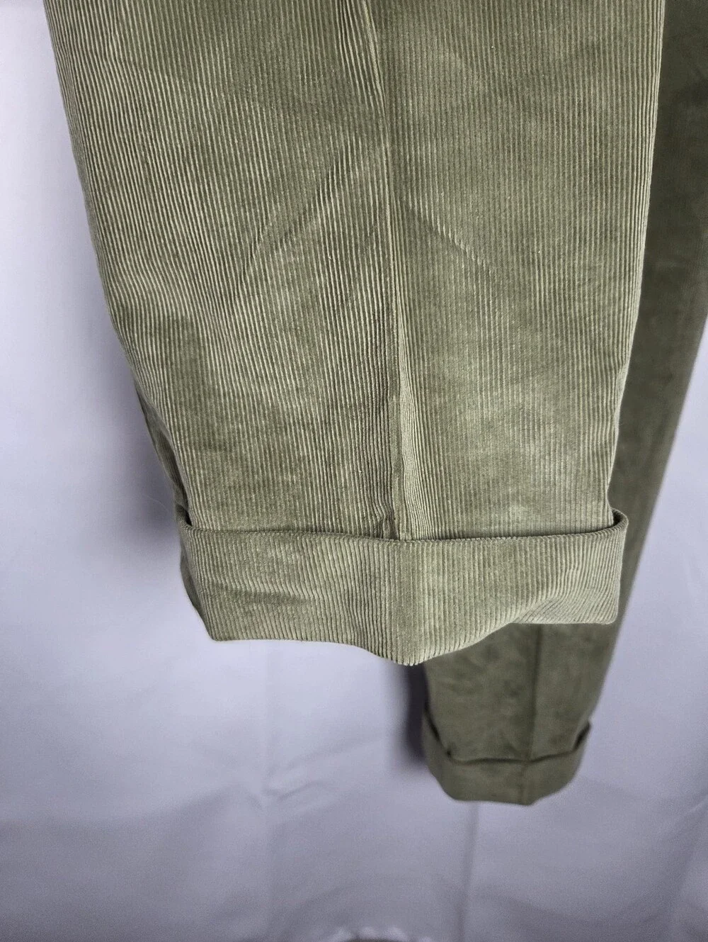 Bills Khakis Private Stock Slim Fit Green Corduroy Pants Men's 40 x 36 $248
